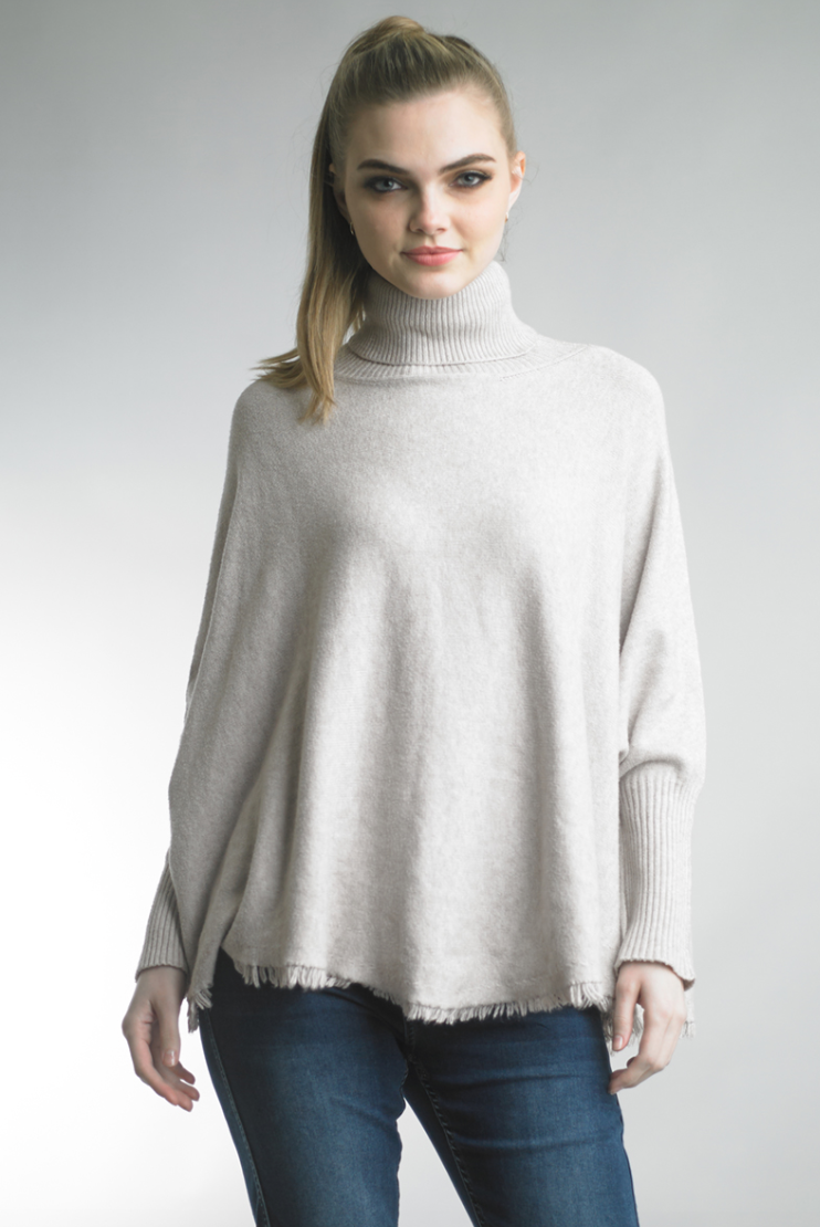 Turtleneck Dolman Sweater