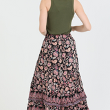 Boho Floral Skirt