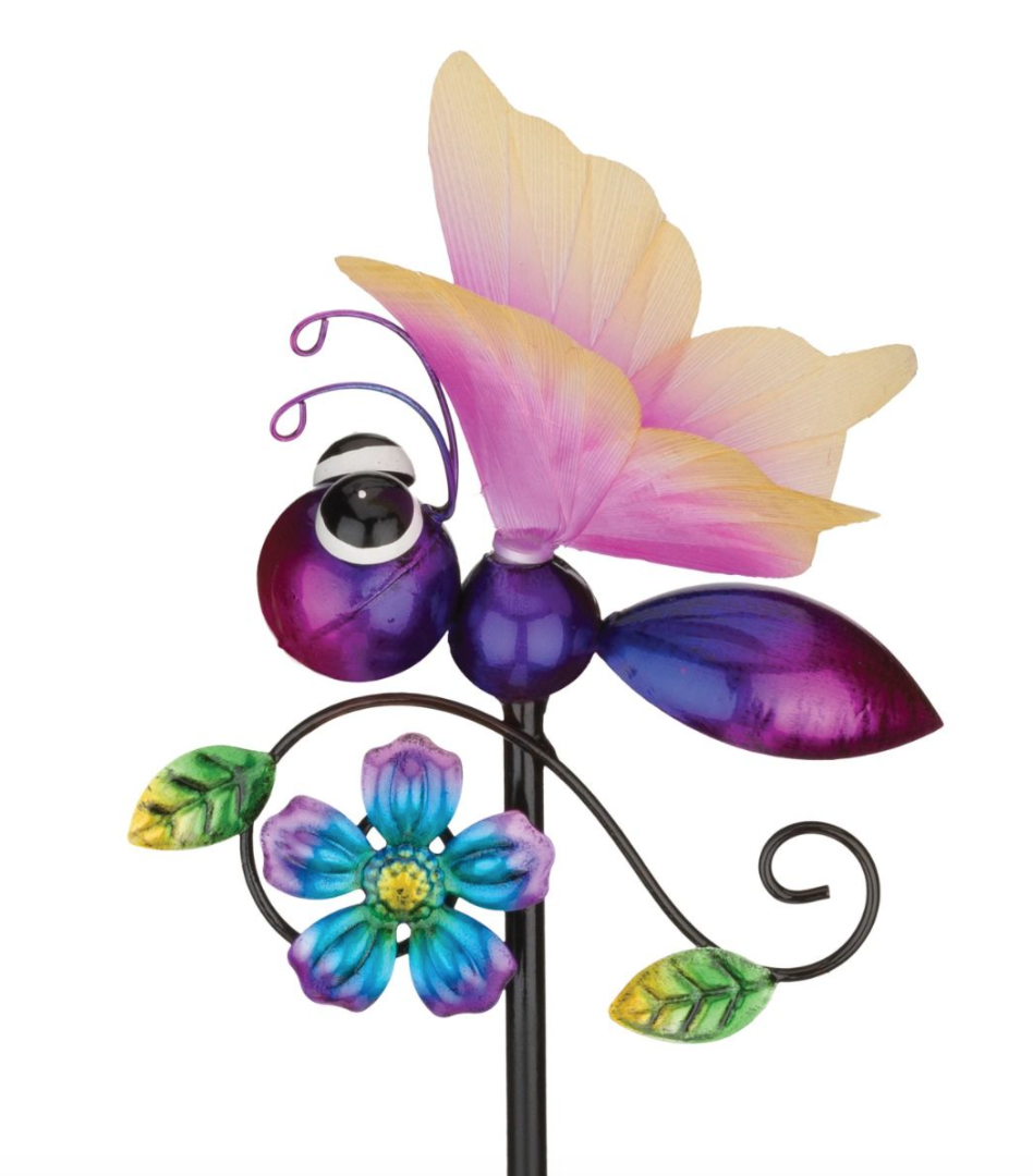 Bug Burst Solar Stake