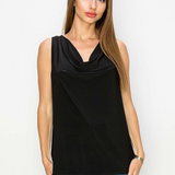 Cowl Neck Tank Top