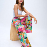 Printed Pocket Palazzo Pants
