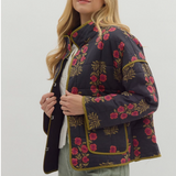 Botanical Quilted Jacket