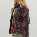 Botanical Quilted Jacket