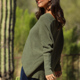 Dolman Vneck Sweater