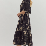 Botanical Print Dress