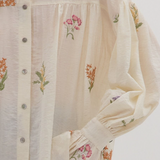 Embroidered Botanical Blouse