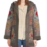 Saturna Faux Suede Coat