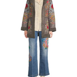 Saturna Faux Suede Coat