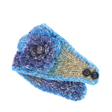 Knitted Floral Headbands