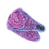 Knitted Floral Headbands
