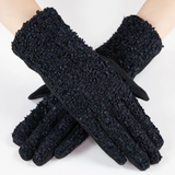 Shimmering Tweed Gloves
