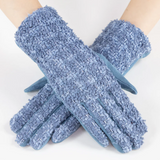 Shimmering Tweed Gloves