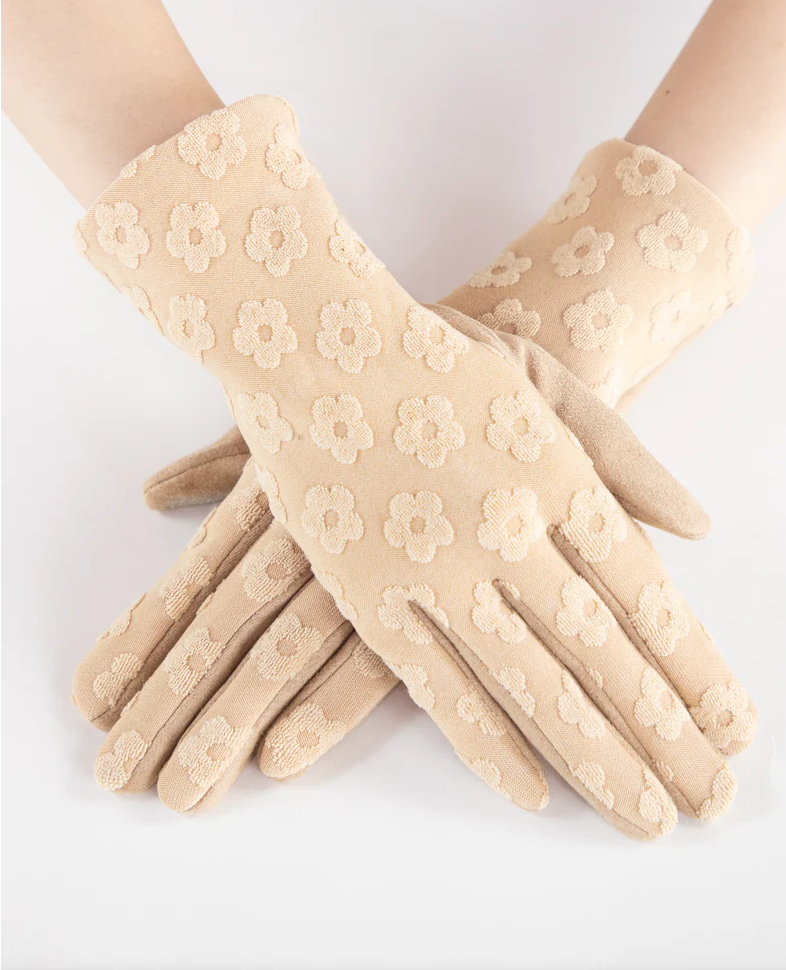 Petunia Textured Gloves