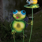 Backyard Solar Stake - Frog