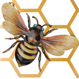 Luster Bee Wall Decor