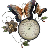 Thermometer Metallic Wall Decor