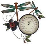 Thermometer Metallic Wall Decor