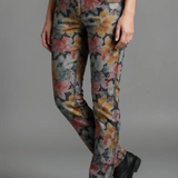 Floral Reversible Jeans