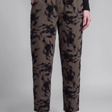 Flocked Jogger Pants