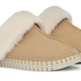 Latte Tulip Slide Slipper