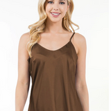 Solid Charmeuse Camisole