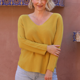 V-neck Scoop Sweater