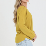 V-neck Scoop Sweater