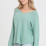 Lagoon V-Neck Sweater