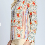 Mandala Button Up