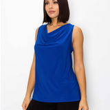 Cowl Neck Tank Top