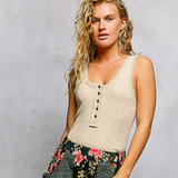 Knit Henley Tank