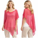 Mesh Knit Poncho