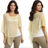 Mesh Knit Poncho