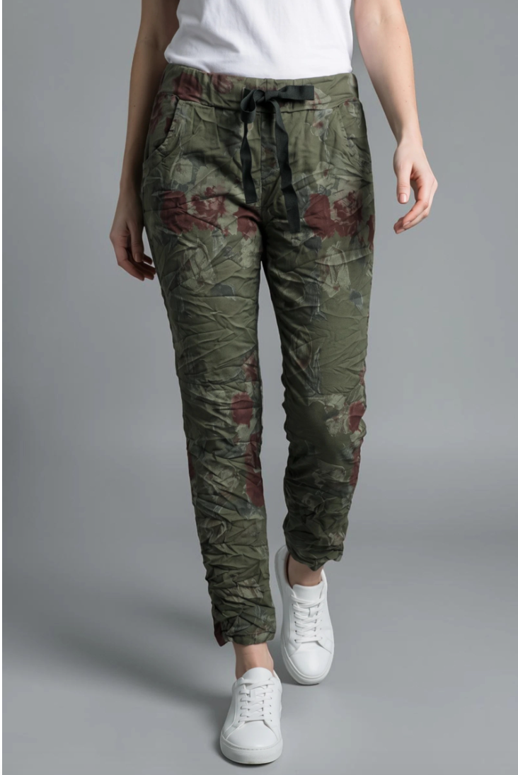 Floral Print Jogger