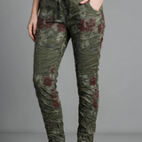 Floral Print Jogger