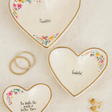Nesting Heart Trinket Dishes, Set of 3