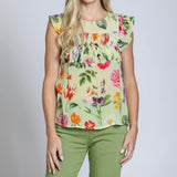 Spring Ruffle Top