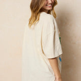 Life Is A Canvas Cotton Tee - Hope Something Good Happens