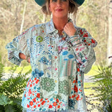 Patchwork Sunrise Top