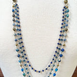 Janet Necklace Blue