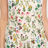 Floral Garden Print Overalls
