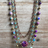 Janet Necklace Purple