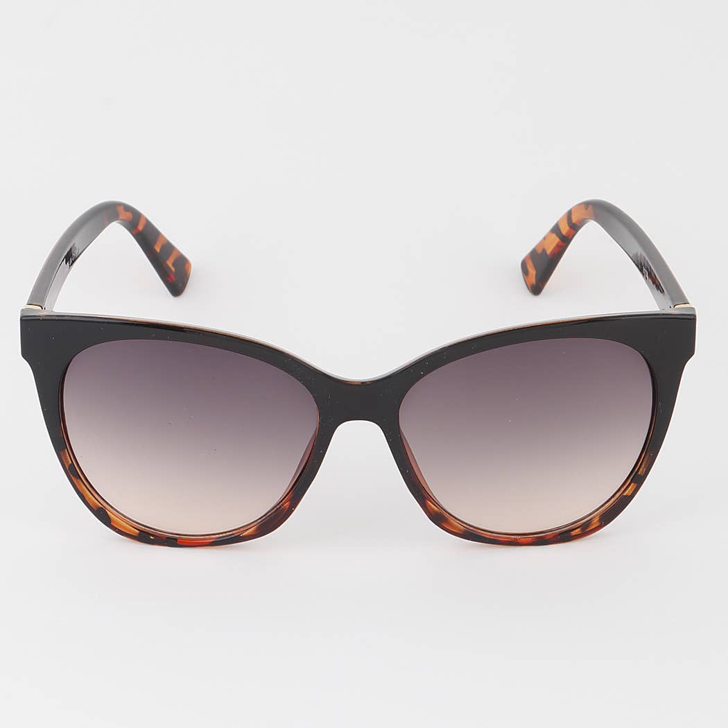 Minimal Round Cateye Sunglasses