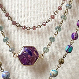 Janet Necklace Purple