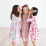 Dream Big Little One 3/4 Pocket Twirl Dress