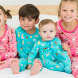 SoftSnooze™ Baby Boys Bamboo Viscose Puppy Playtime Footed One Piece Pajama