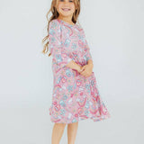 Dream Big Little One 3/4 Pocket Twirl Dress