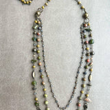 Medina Necklace Unakite