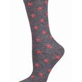 MeMoi Womens Fallen Stars Cashmere Blend Crew Socks