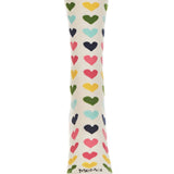 Multicolored Hearts Bamboo Crew Women's Socks